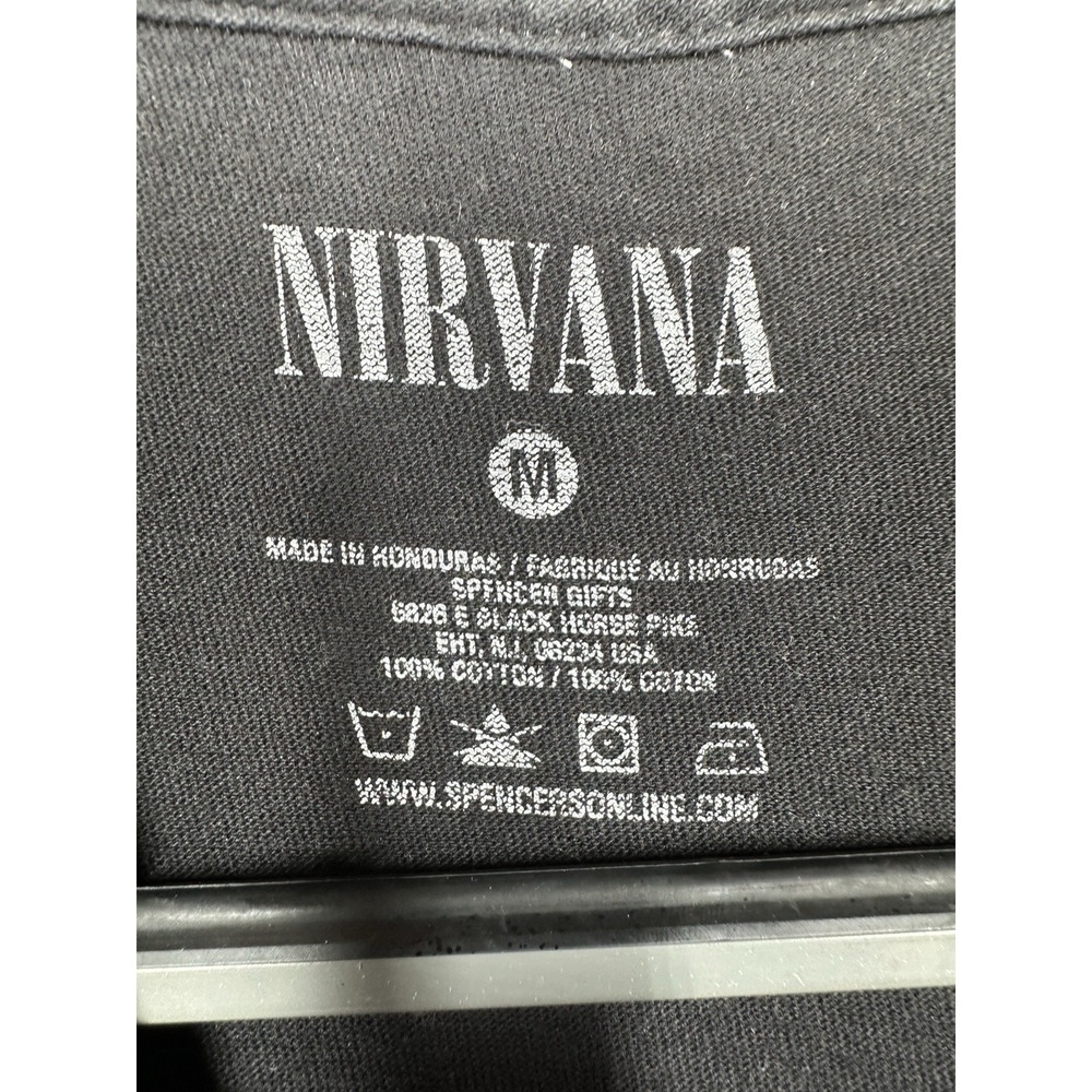 Nirvana In Utero Angel Graphic T Shirt Black Womens Medium Band Rock Grunge - Picture 6 of 8